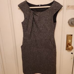 Banana Republic wool work dress with pockets 2P